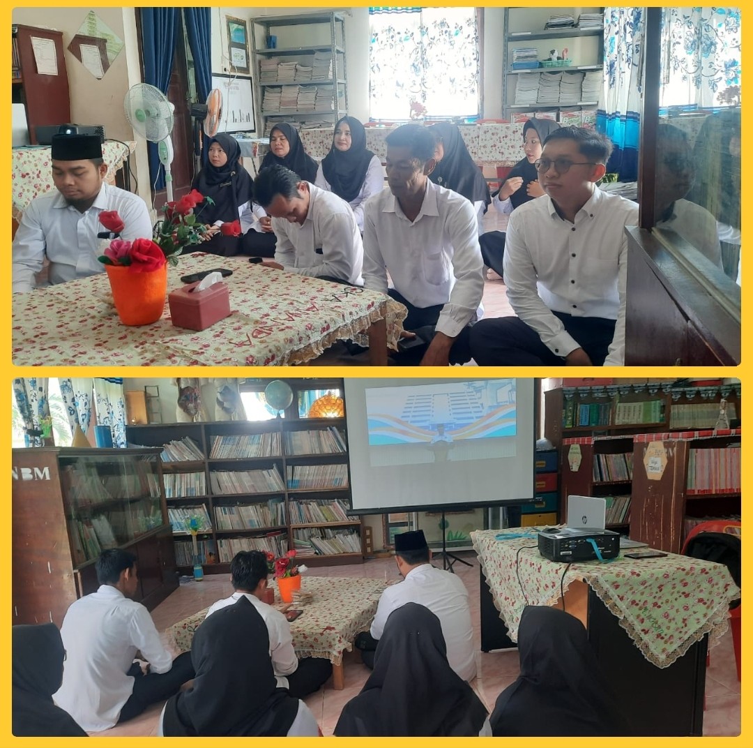 CPNS dan PPPK MIN 7 ACEH TAMIANG IKUTI PEMBUKAAN LATSAR CPNS dan ORIENTASI PPPK SECARA DARING